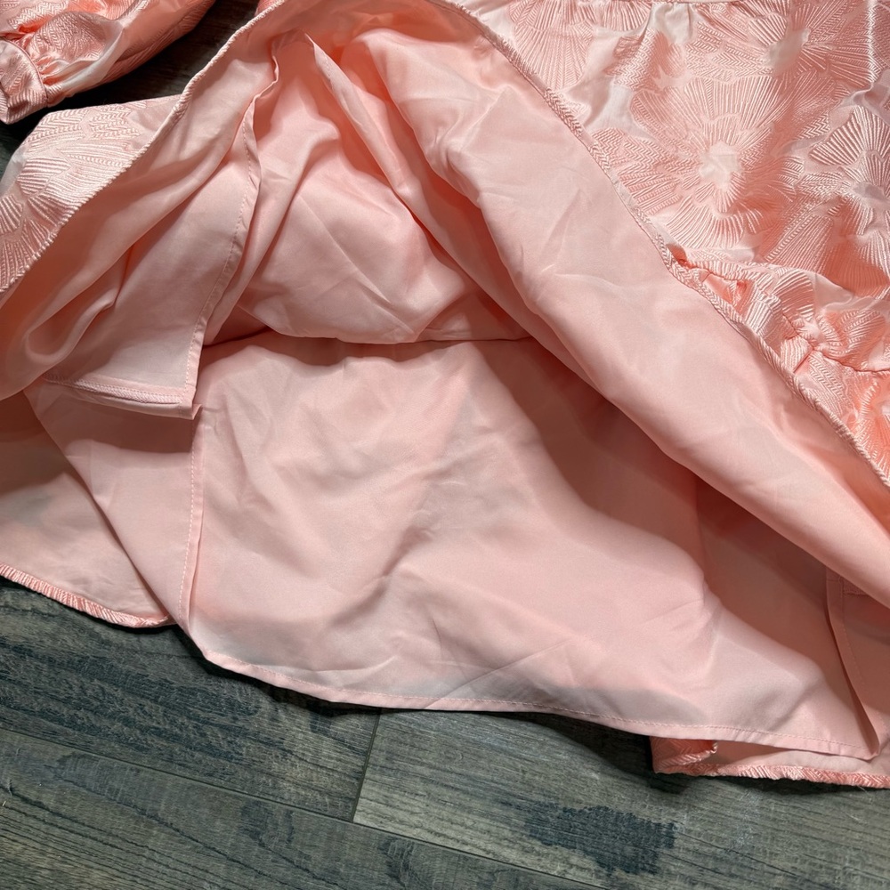 Tuckerneck Bellini Fli Coupe Palmerston Drop Waist Peachy Pink Dress - Picture 4 of 12